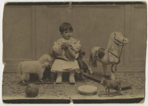 Primera imagen del registro Niño con juguetes