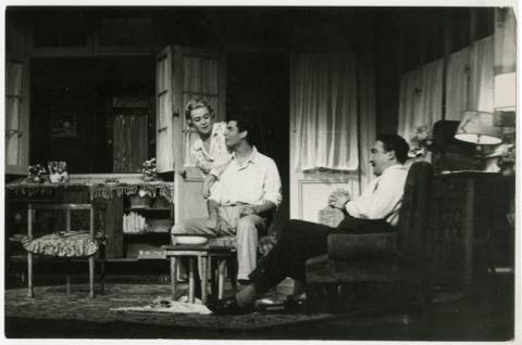 Primera imagen del registro S.PIÑEIRO ACTUANDO EN OBRA.MADRID. 1961.