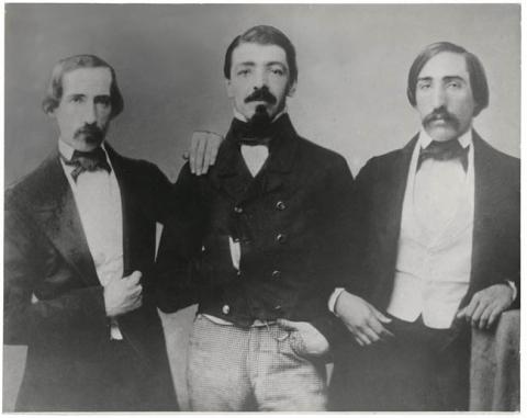 Primera imagen del registro Retrato de Miguel Luis Amunátegui Aldunate y otros