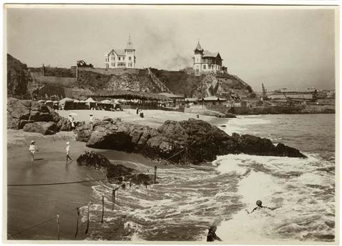 Primera imagen del registro Bañistas en playa Recreo