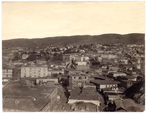 Primera imagen del registro Panorámica urbana de Valparaíso