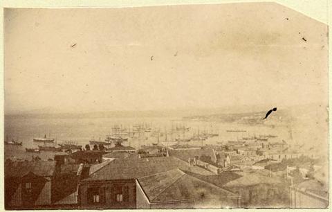 Primera imagen del registro Panorámica de puerto de Valparaíso