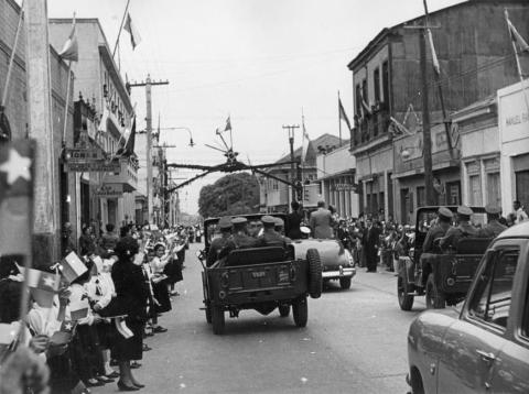Primera imagen del registro Visita del presidente y la primera dama a Coquimbo