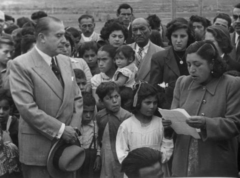 Primera imagen del registro Discurso de Juana Méndez