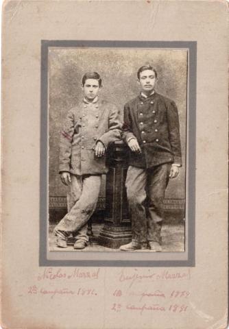 Primera imagen del registro Retrato de los hermanos Marzal