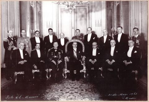 Primera imagen del registro Tercer gabinete ministerial del presidente González Videla