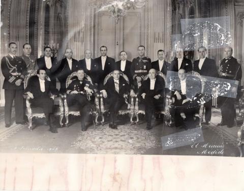 Primera imagen del registro Cuarto gabinete Ministerial del presidente González Videla