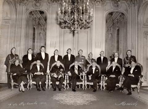 Primera imagen del registro Sexto gabinete ministerial del presidente González Videla