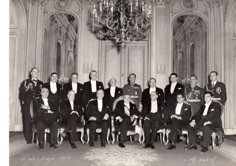 Primera imagen del registro Séptimo gabinete ministerial del presidente González Videla