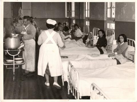 Primera imagen del registro Atención hospitalaria a pacientes de tisiología