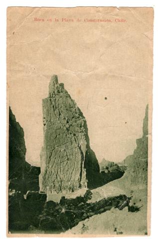 Primera imagen del registro Roca en la playa de Constitución