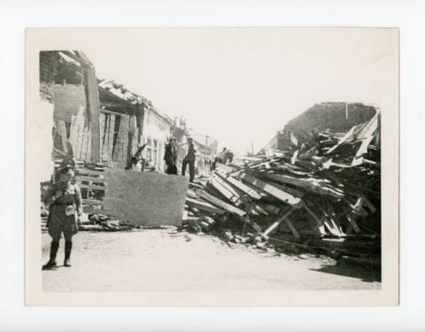 Primera imagen del registro Terremoto de Chillán, 1939