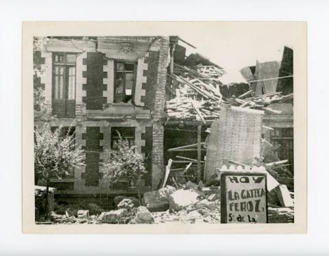 Primera imagen del registro Terremoto de Chillán, 1939