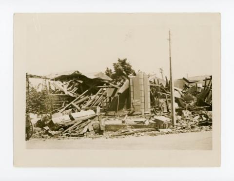 Primera imagen del registro Terremoto de Chillán, 1939