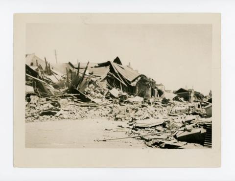 Primera imagen del registro Terremoto de Chillán, 1939
