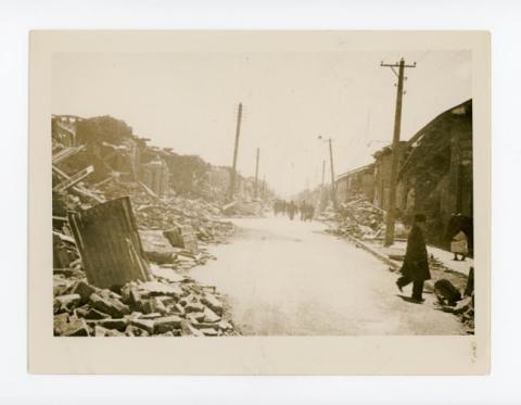 Primera imagen del registro Terremoto de Chillán, 1939