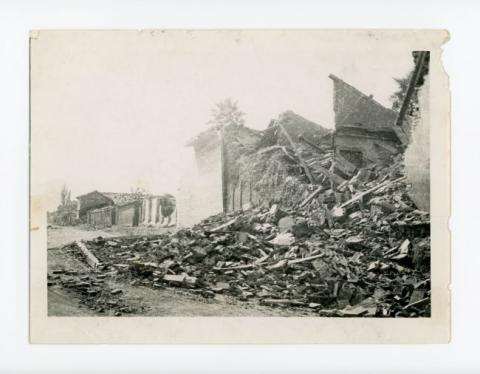 Primera imagen del registro Terremoto de Chillán, 1939