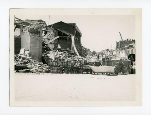 Primera imagen del registro Terremoto de Chillán, 1939