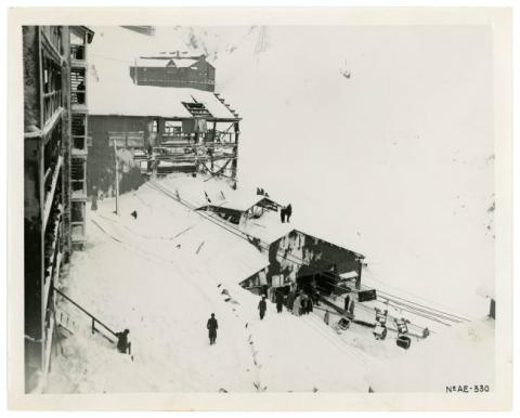Primera imagen del registro Avalancha en Sewell, 1944