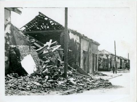 Primera imagen del registro Terremoto de Chillán, 1939