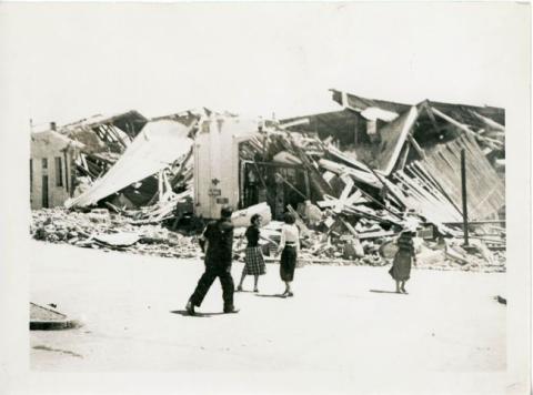 Primera imagen del registro Terremoto de Chillán, 1939